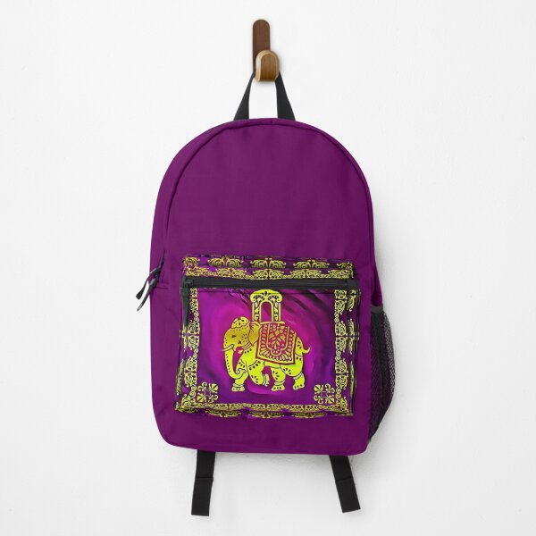 Item preview, Golden Elephant on Purple designed and sold by RitaMaye.