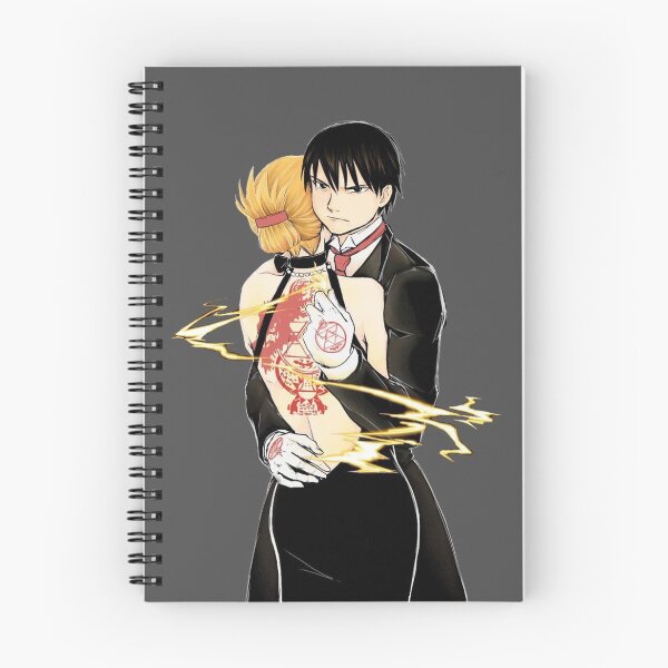 Item preview, Fullmetal Alchemist Roy Mustang and Riza Hawkeye Half Body designed and sold by thePeachPit.