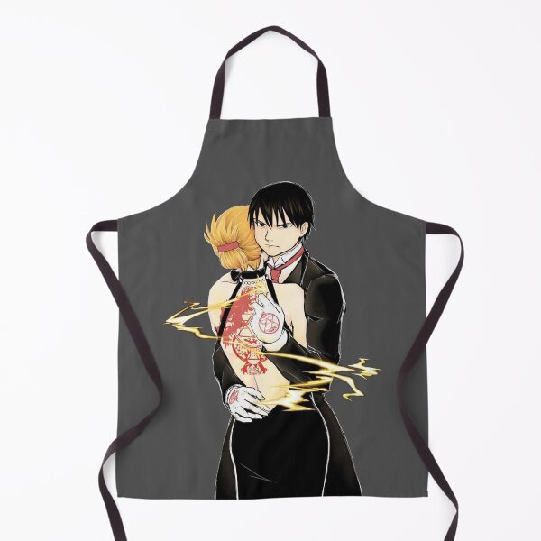 Item preview, Fullmetal Alchemist Roy Mustang and Riza Hawkeye Half Body designed and sold by thePeachPit.