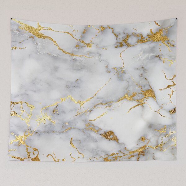 Item preview, Gold and Grey Marble designed and sold by HintofNature.