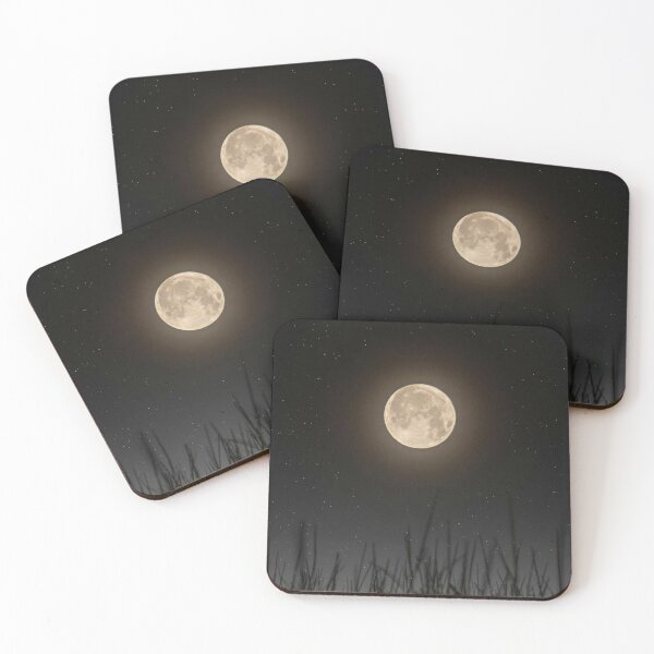 Item preview,  full moon in the reed designed and sold by 42youbest.