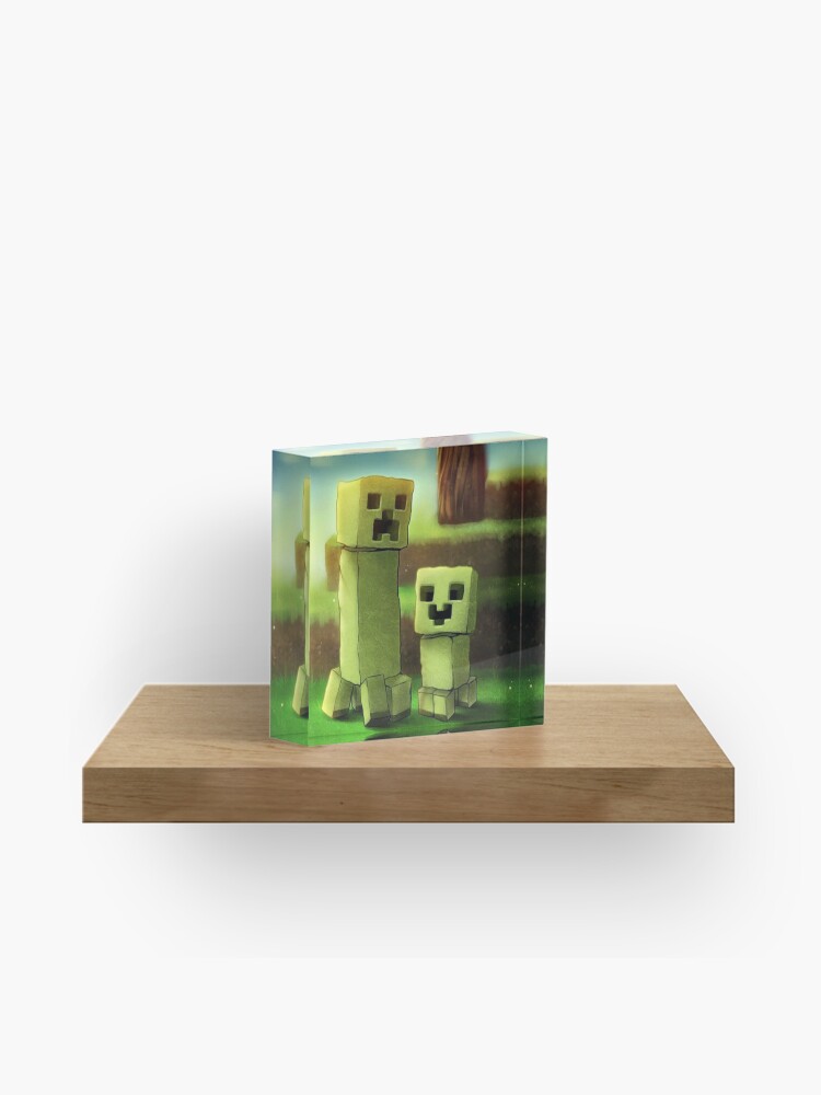 Minecraft Creeper Girl Illustration Meme iPad Case & Skin for Sale by  Destinyplayer