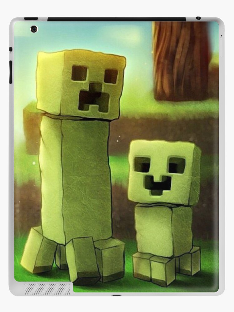 Minecraft Creeper Face 4 X 4 Painting 