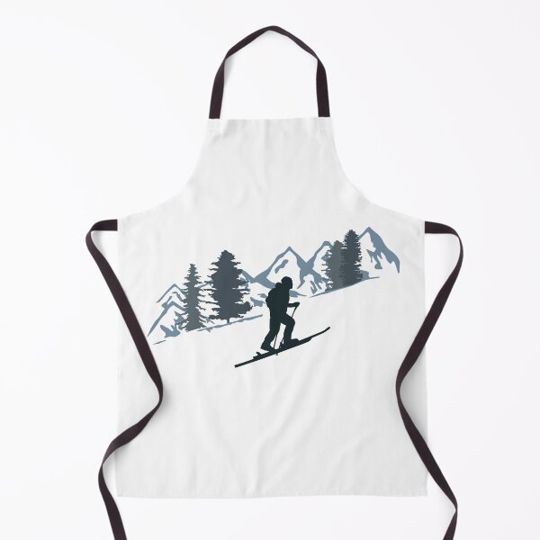 Item preview, Ski touring & mountains designed and sold by claudiasartwork.