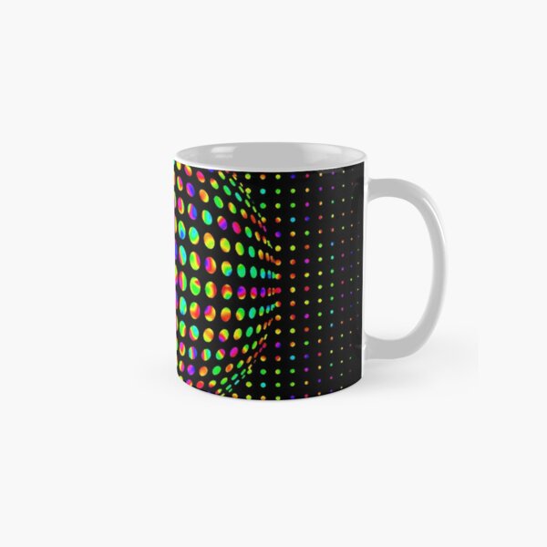 Psychedelic Art, Psychedelia, Psychedelic Pattern, 3d illusion Classic Mug