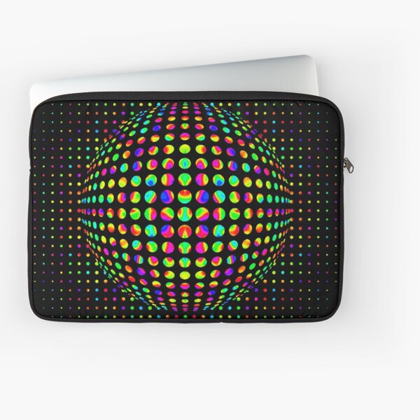 Psychedelic Art, Psychedelia, Psychedelic Pattern, 3d illusion Laptop Sleeve