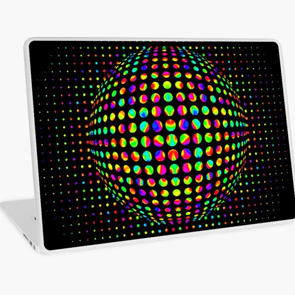 Psychedelic Art, Psychedelia, Psychedelic Pattern, 3d illusion Laptop Skin