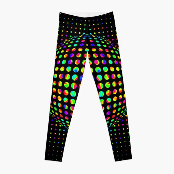 Psychedelic Art, Psychedelia, Psychedelic Pattern, 3d illusion Leggings