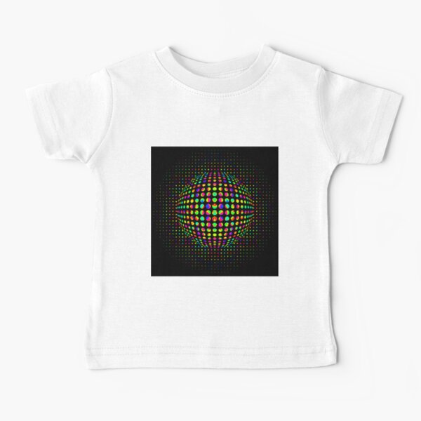 Psychedelic Art, Psychedelia, Psychedelic Pattern, 3d illusion Baby T-Shirt