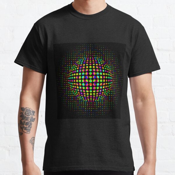 Psychedelic Art, Psychedelia, Psychedelic Pattern, 3d illusion Classic T-Shirt