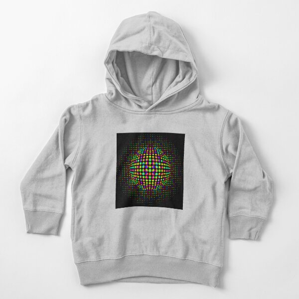 Psychedelic Art, Psychedelia, Psychedelic Pattern, 3d illusion Toddler Pullover Hoodie