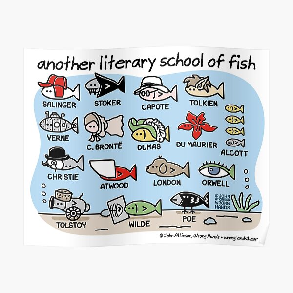 another literary school if fish Poster