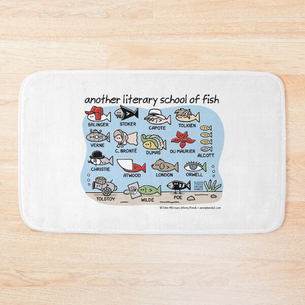Item preview, another literary school if fish designed and sold by WrongHands.