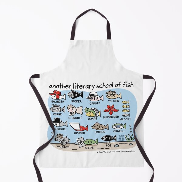 Item preview, another literary school if fish designed and sold by WrongHands.