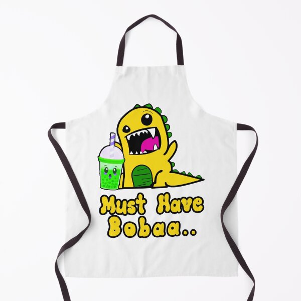 Item preview, Cute Scary Kawaii Dino Obsessed Must Have Boba Drink designed and sold by Yellow Coffee.