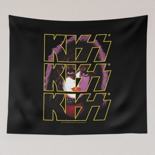Item preview, KISS Band Triple Logo Starchild Design designed and sold by designminimal.