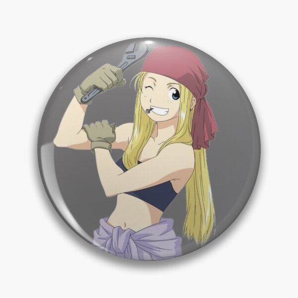 Item preview, Fullmetal Alchemist Winry Rockbell Half Body designed and sold by thePeachPit.