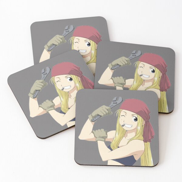 Item preview, Fullmetal Alchemist Winry Rockbell Half Body designed and sold by thePeachPit.