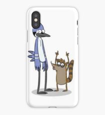Rigby and Mordecai iPhone Case