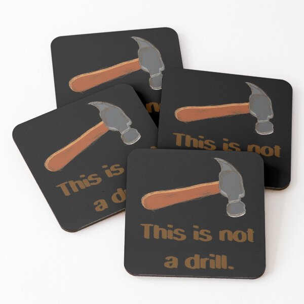 Item preview, This is not a DRILL. designed and sold by EclairVanilla.