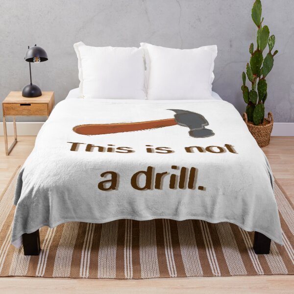 Item preview, This is not a DRILL. designed and sold by EclairVanilla.
