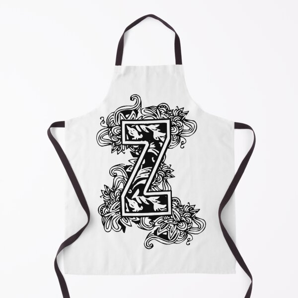 Item preview, Floral letter Z designed and sold by DarkArtStudio.