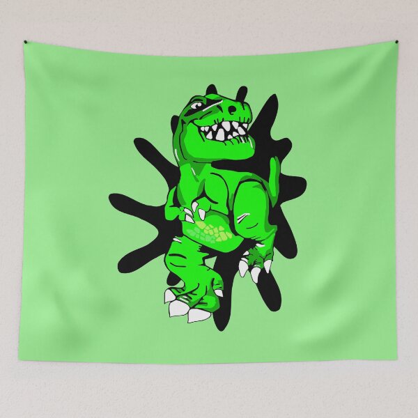 Item preview, Green Dinosaur T-Rex designed and sold by Trace1234.