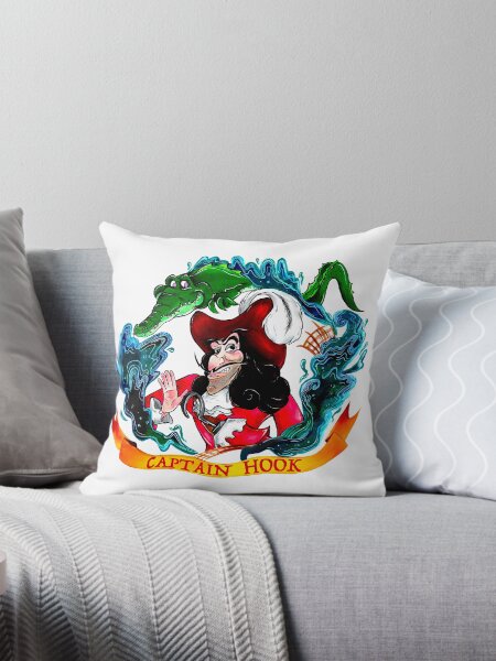 Aperçu de l'œuvre Capitaine Crochet, méchant pirate créée et vendue par ArtByShannon.