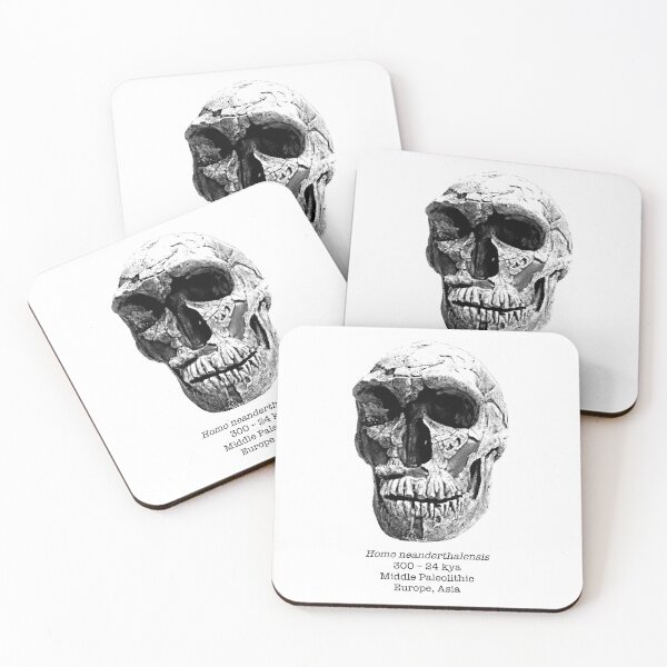 Item preview, Homo neanderthalensis (sketchy style) designed and sold by SnazzyScience.