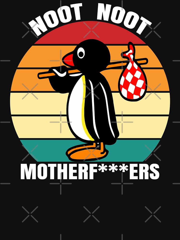 Imagen 7 de 7, Camiseta clásica con la obra Noot Noot Pingu, regalo divertido Noot Noot, Pingu Noot Noot Motherf, diseñada y vendida por Ake10.