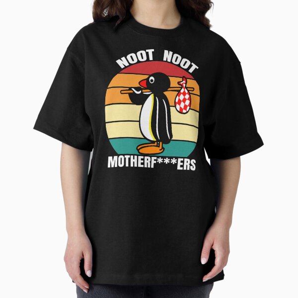Vista previa del artículo con la obra «Noot Noot Pingu, regalo divertido Noot Noot, Pingu Noot Noot Motherf», diseñado y vendido por Ake10.