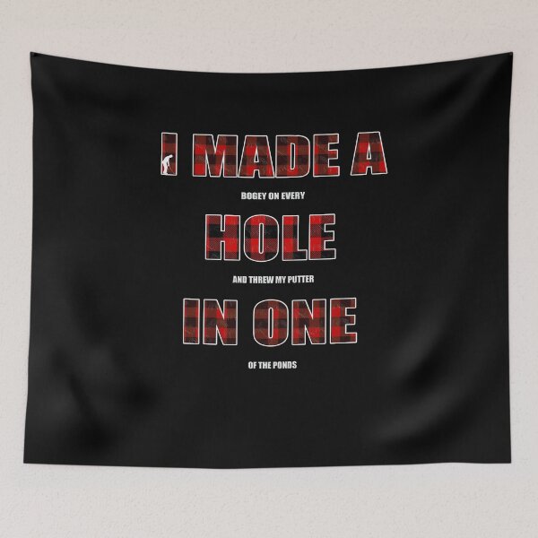 Item preview, I Made A Bogey On Every Hole In One Funny Golf designed and sold by PinkyTree.