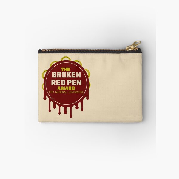 Item preview, The Broken Red Pen Award for General Ignorance designed and sold by LochNestFarm.