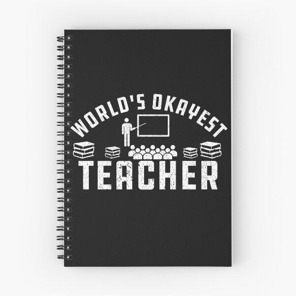 Item preview, World's Okayest teacher Funny Gift For teachers designed and sold by alipapi.
