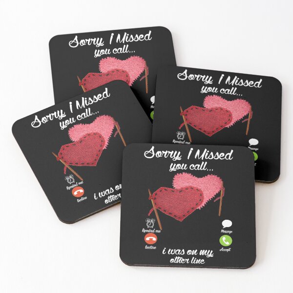 Item preview, Sorry I Missed Your Call I was On My Other Line Quilting Heart Yarn designed and sold by Charles Brian.