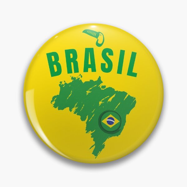 Item preview, Brazil Seleção World Champions Soccer Football Style Map designed and sold by Hoiho Adventure Shirts.