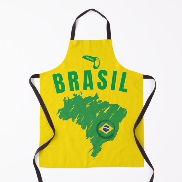 Item preview, Brazil Seleção World Champions Soccer Football Style Map designed and sold by Hoiho Adventure Shirts.