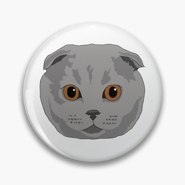 Item preview, Scottish Fold Cat designed and sold by emilydevineart.