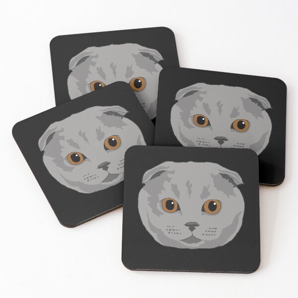Item preview, Gato Scottish Fold designed and sold by emilydevineart.