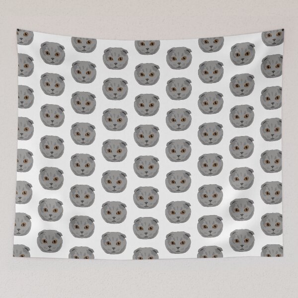 Item preview, Scottish Fold Cat designed and sold by emilydevineart.