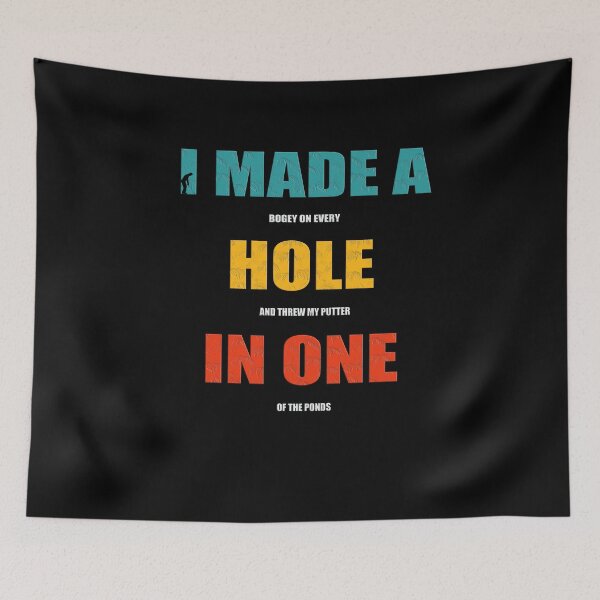 Item preview, I Made A Bogey On Every Hole In One Funny Golf designed and sold by PinkyTree.