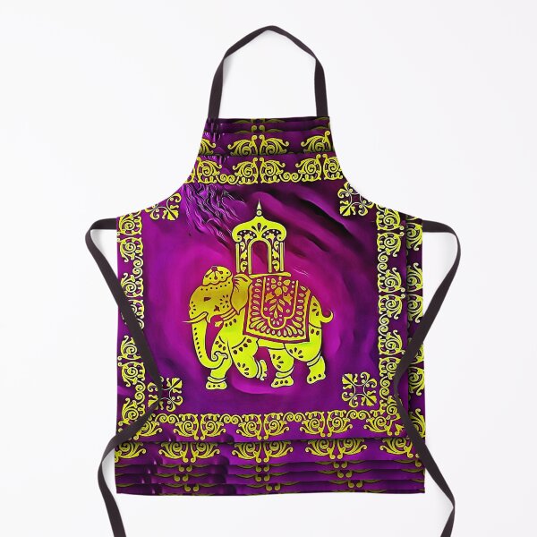 Item preview, Golden Elephant on Purple designed and sold by RitaMaye.