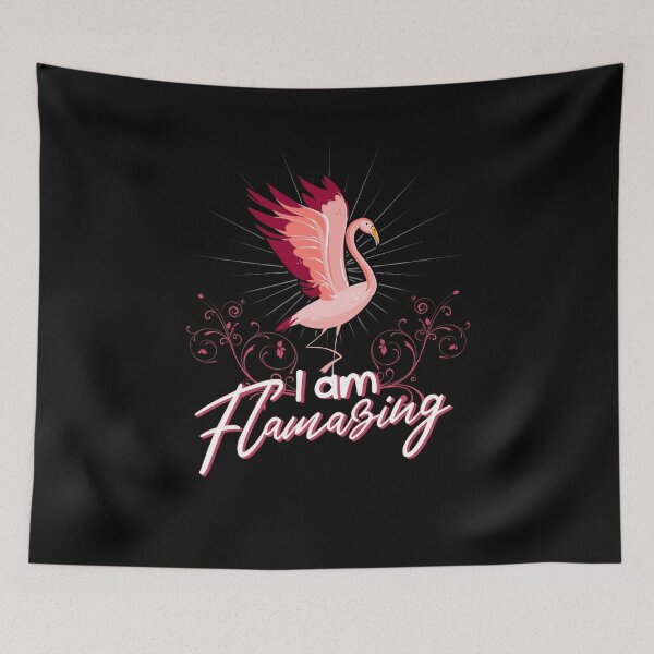 Item preview, I Am Flamazing Flamingo designed and sold by BLake77777.