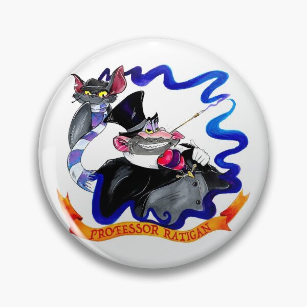 Artikelvorschau, Ratigan Evil Mastermind Rat Professor Villain entworfen und verkauft von ArtByShannon.