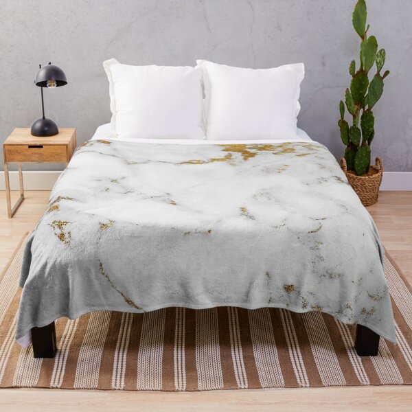 Item preview, White Marble and Gold designed and sold by HintofNature.