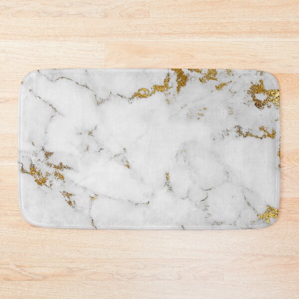 Item preview, White Marble and Gold designed and sold by HintofNature.