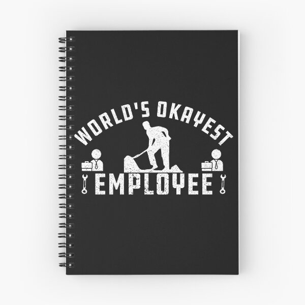 Item preview, World's Okayest employee Funny Gift For employees designed and sold by alipapi.