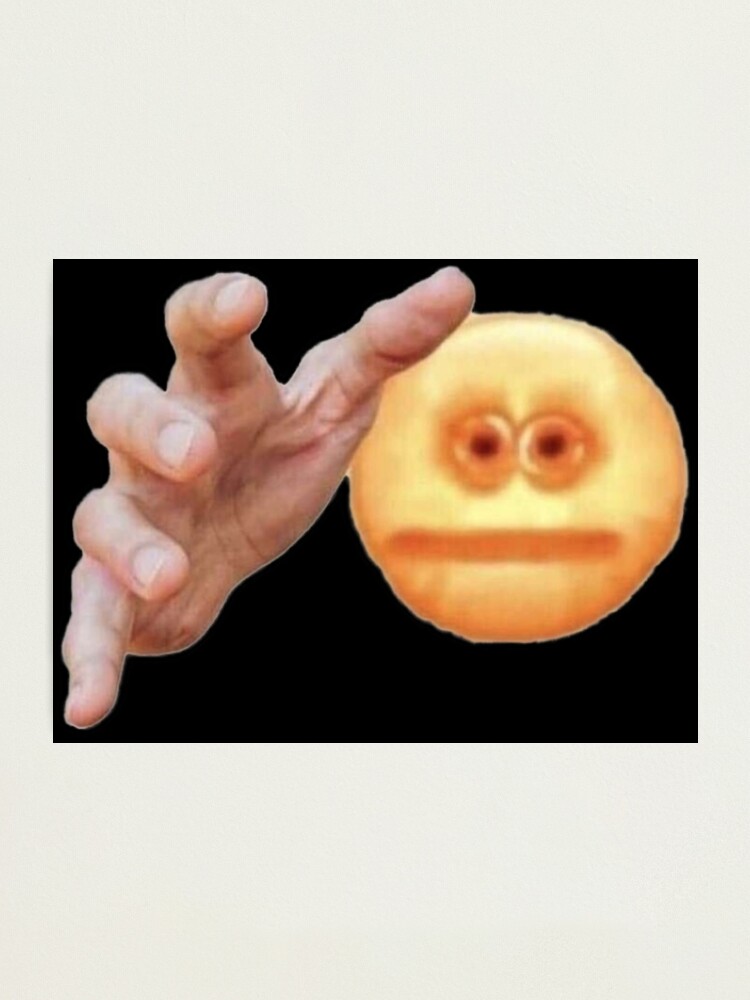 Cursed Emojis Meme, Cursed Emojis Anime Photographic Print for