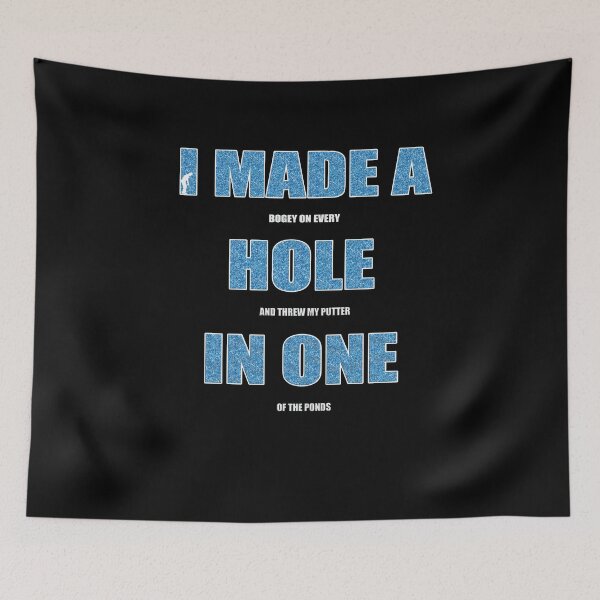 Item preview, I Made A Bogey On Every Hole In One Funny Golf designed and sold by PinkyTree.