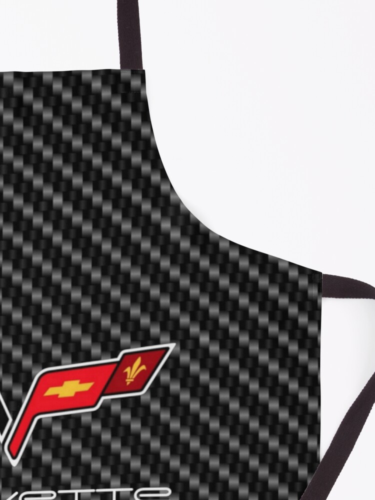 Alternate view of Corvette logo with Carbon Apron